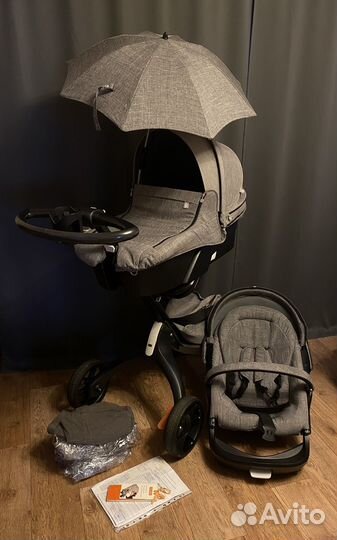 Коляска stokke xplory v5 2 в 1