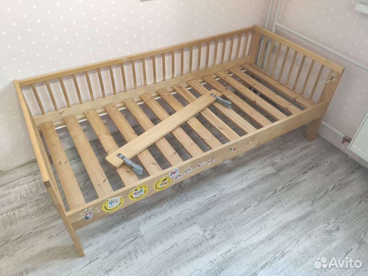 Детская кровать икеа с матрасом 160*70