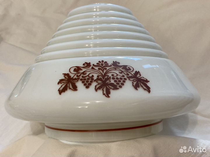 Люстра, Плафон стекло