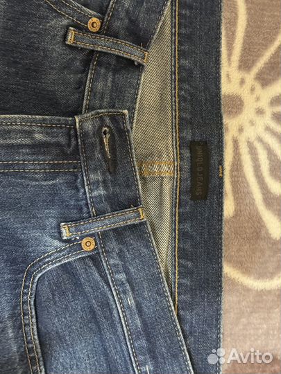 Джинсы uniqlo мужские