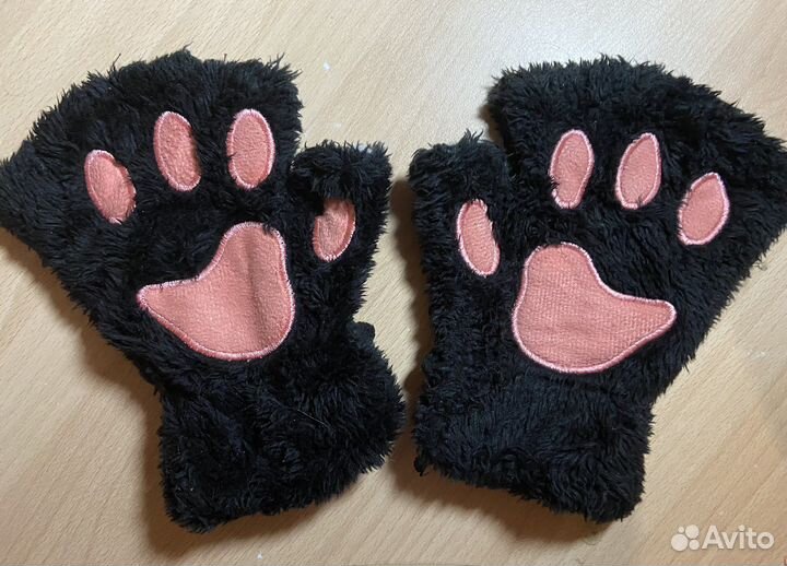 Перчатки кошачьи лапки