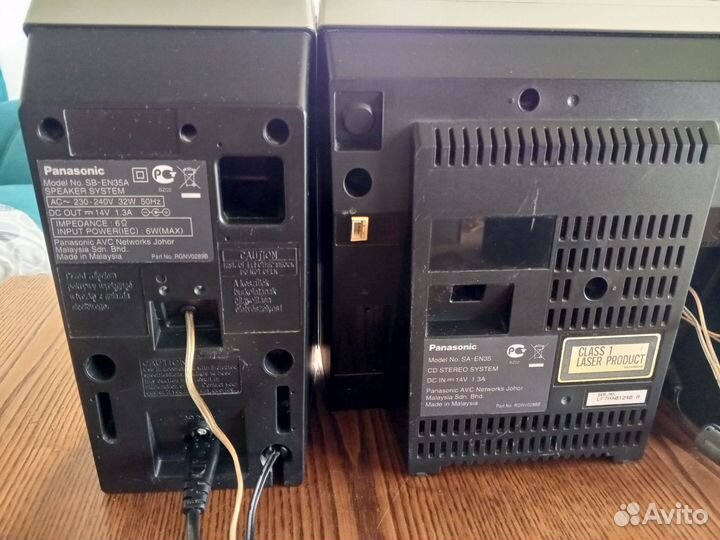 Мини hi-fi система Panasonic SA-EN35