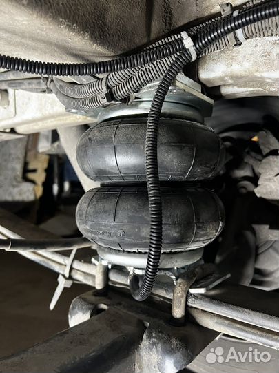 Пневмоподвеска Фиат Дукато с системой управления