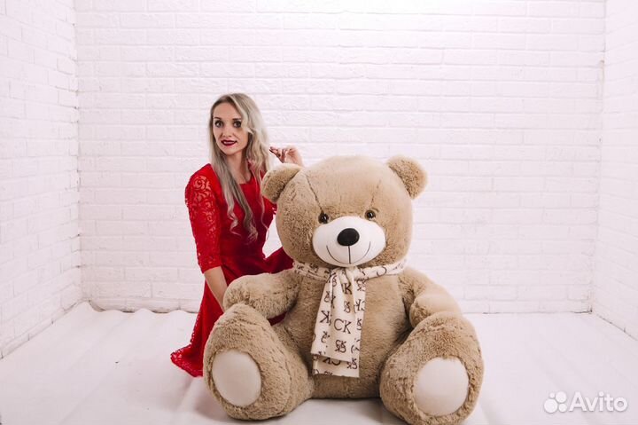 Плюшевый мишка большой игрушка в подарок