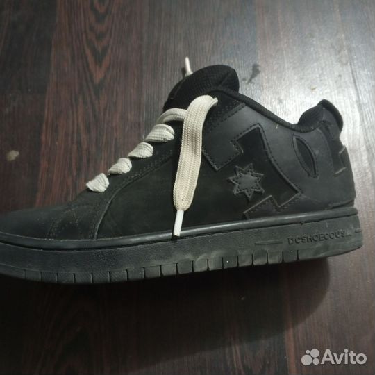 Кроссовки dc court graffik black dcshoecousa