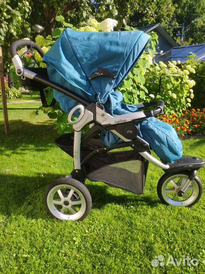 Коляска прогулочная Peg Perego GT3 (бирюзовая)