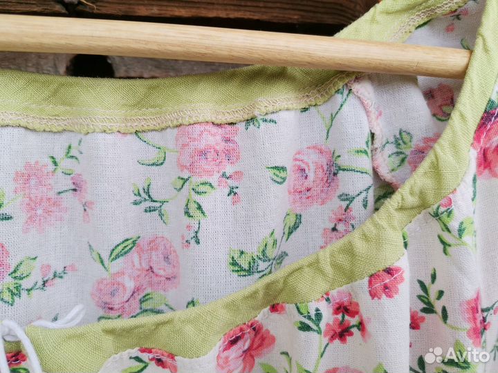 Платье летнее лен 48