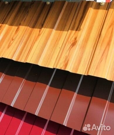 Профнастил С8 окрашеный, м2