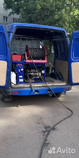 Гидродинамическая прочистка канализации