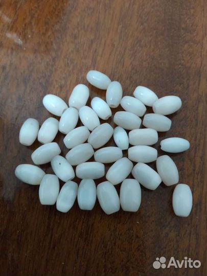 Бусины кошачий глаз