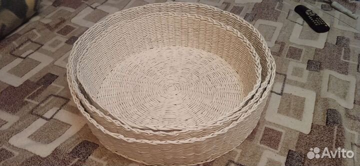 Корзина-лежанка, корзинки для хранения мелочей