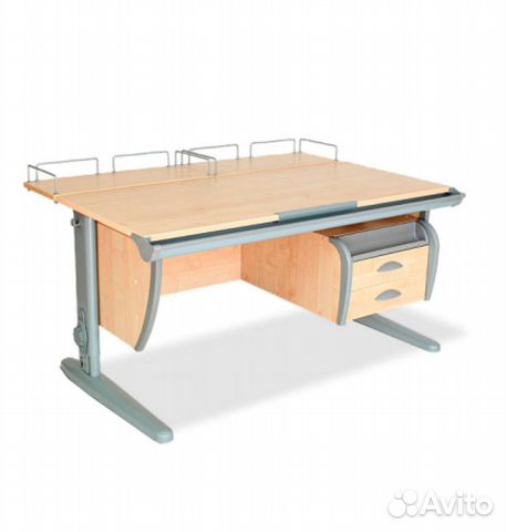 Парта-трансформер школьная (для 1-11 кл.) с тумбой