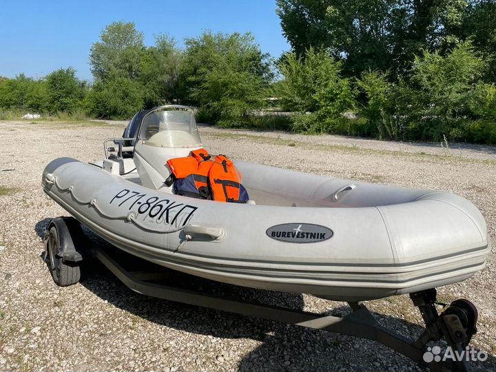 Лодка Буревестник 450 RIB