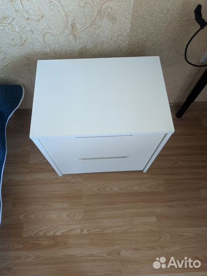 Тумба прикроватная белая