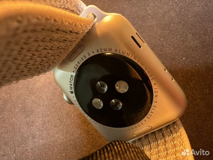 Apple watch 3 42mm Silver Оригинал 97 Батарея