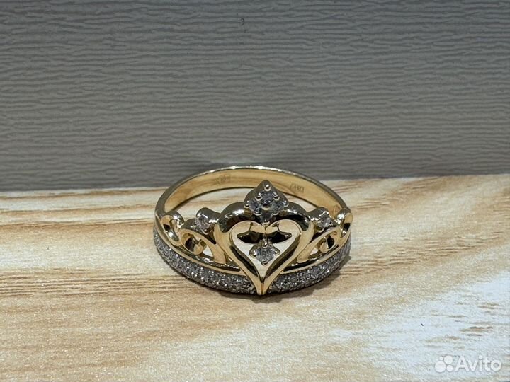 Золотое кольцо 585 проьа