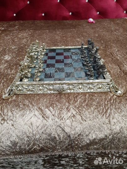 Шахматы бронзовые