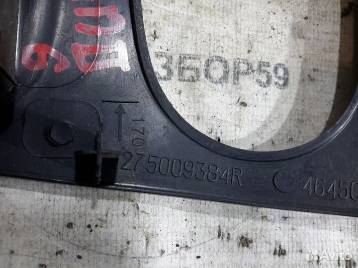 Накладка блока отопителя Renault Logan 2