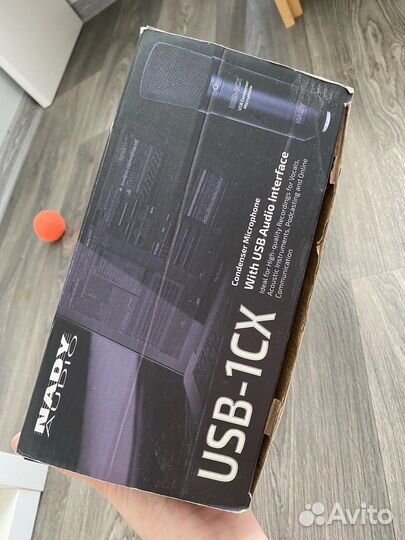 Студийный USB-микрофон Nady USB-1CX