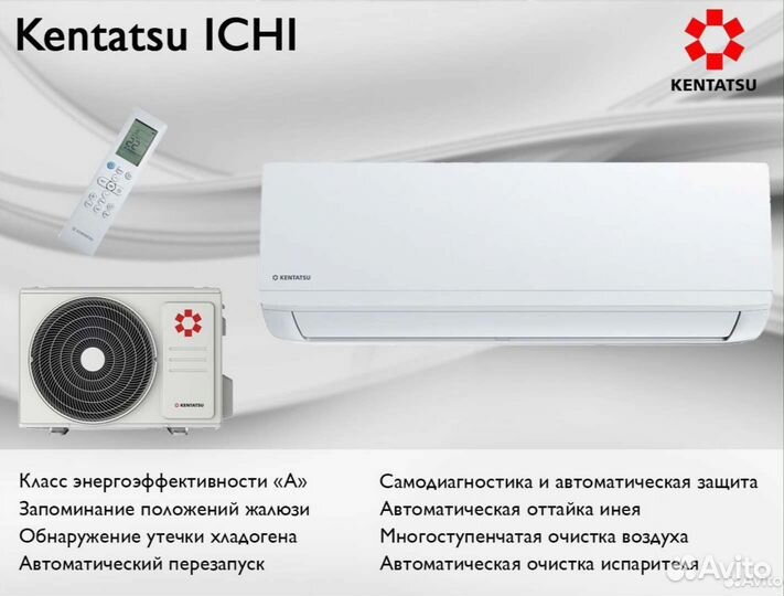 Кондиционеры Kentatsu (заводы Gree и Midea)