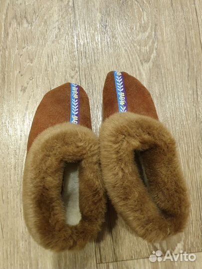 Чуни из овчины детские новые
