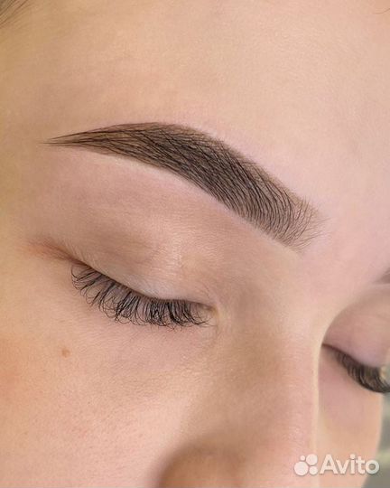 Оформление бровей естественно и быстро