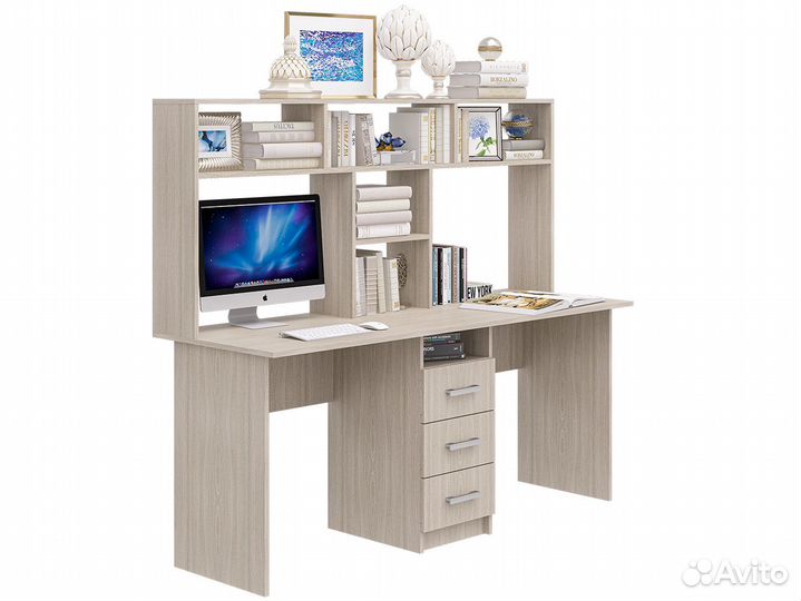 Стол компьютерный для двоих новый