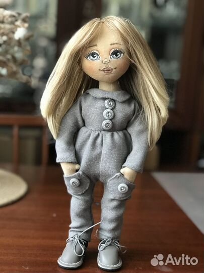 Кукла из ткани ручной работы