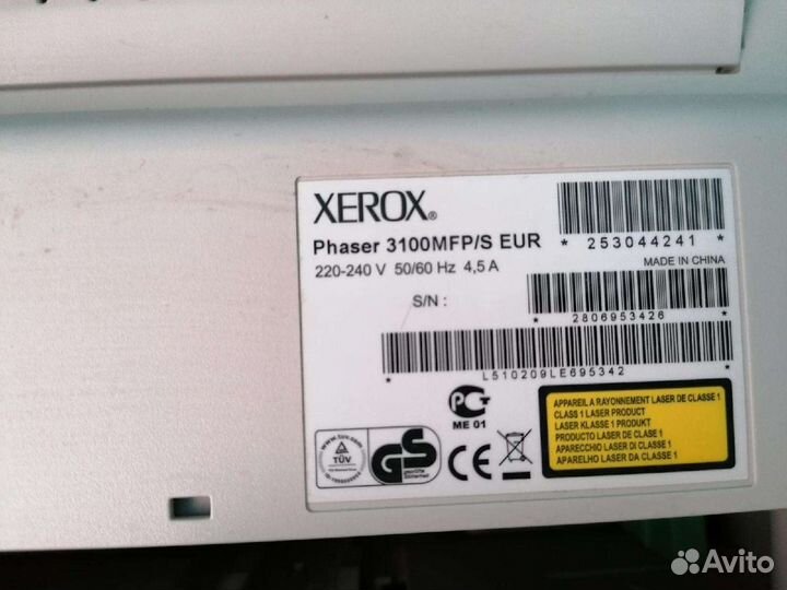 Мфу xerox 3100