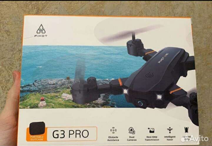 Квадрокоптер дрон с 2 камерами