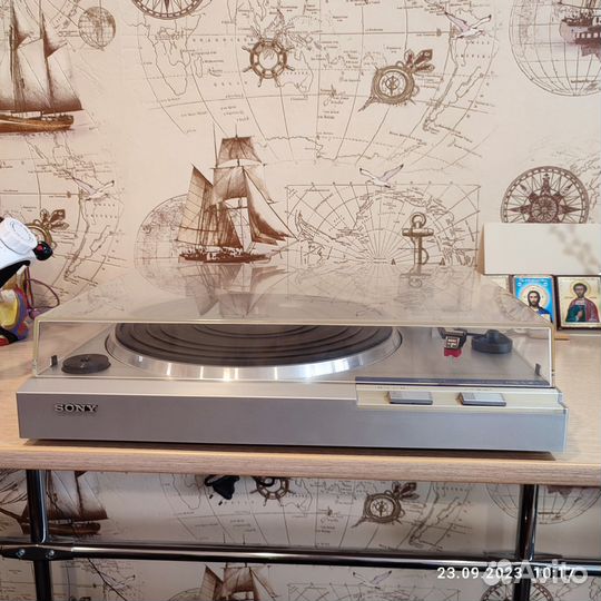 Виниловый проигрыватель sony PS-LX1