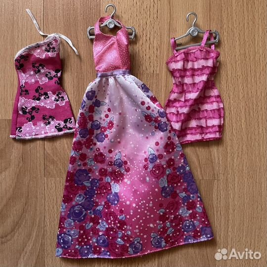 Оригинальный гардероб Barbie с куклой