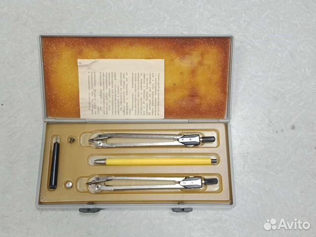 Чертежный набор (готовальня) СССР