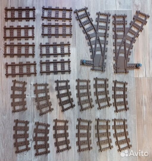 Lego железная дорога