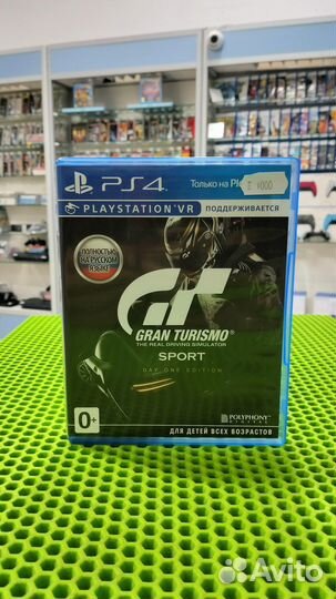 Grand turismo sport с редкой обложкой