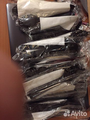 Одноразовые ложка вилка нож