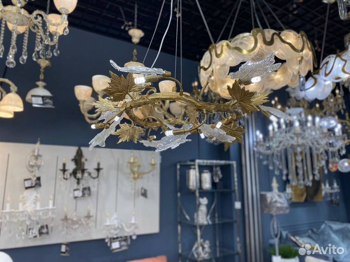 Люстра ручной работы