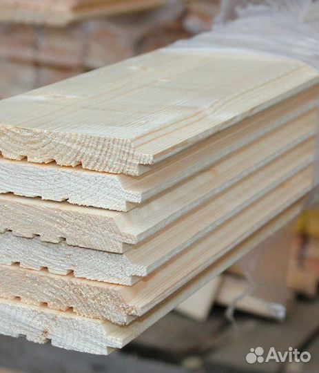 Вагонка : сорт авс, 14x96x6, еловая, классик, c пр