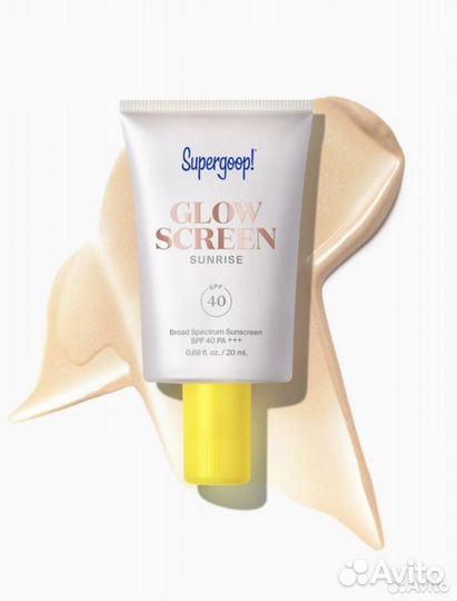 Солнцезащитный Supergoop Glow screen SPF30