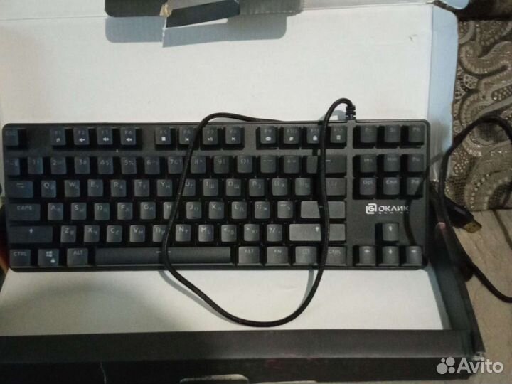 Игровая механическая клавиатура oklick 960g dark k