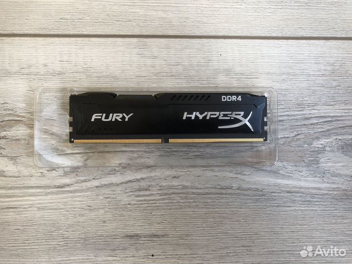 Оперативная память ddr4 hyperx fury 4Gb