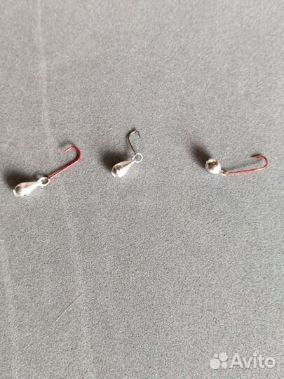 Одноухая мормышка вес 0.2 0.3 0.4 0.5 0.6 0.75гр