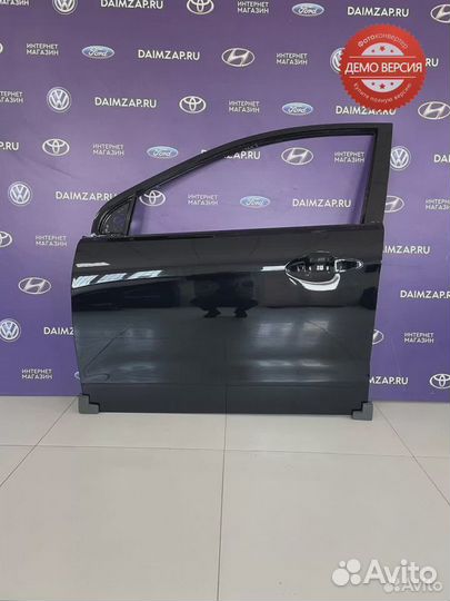 Дверь Kia Rio 3 левая (2011-2017) черный