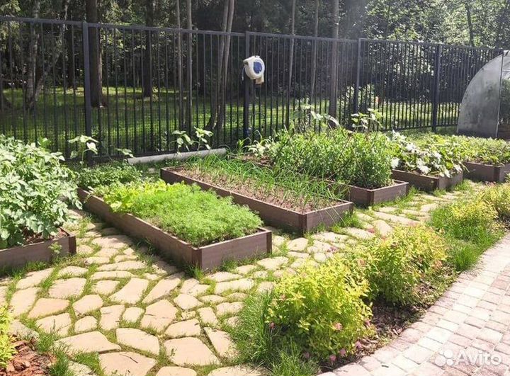 Грядки из дпк