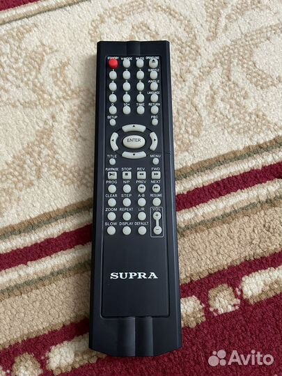 Dvd плеер supra
