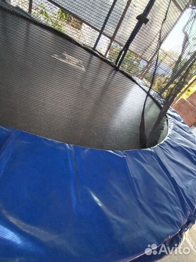 Батут с сеткой