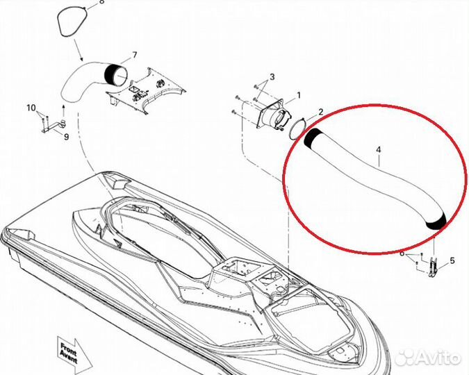 Лот SD1-26 гибкий пластиковый шланг вентиляции гид