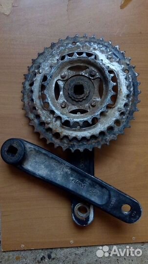 Велосипедные шатуны rpm-al8