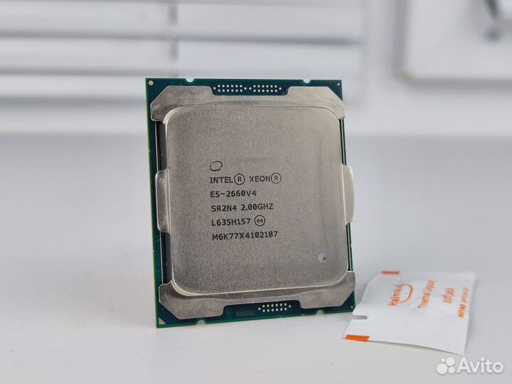 Процессор Intel Xeon E5 2660v4 14 ядер 28 потоков