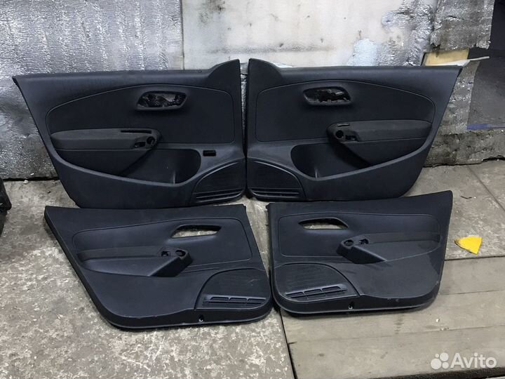 Дверные карты на volkswagen polo